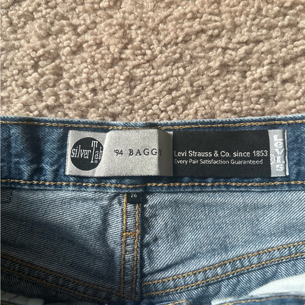 Vintage 1994 Levi’s Silver Tab Baggy Jeans - Picture 5 of 8